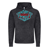 Vintage Black night ranger Vintage Hoodie - linhVisuals