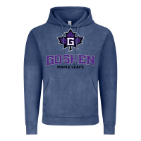 Vintage Denim goshen college maple leafs2 vectorized Vintage Hoodie - linhVisuals