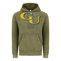 Vintage Olive graceland university yellowjacket Vintage Hoodie - linhVisuals