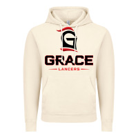 Vintage Artic grace college & seminary lancers1 vectorized Vintage Hoodie - linhVisuals