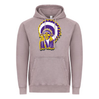 Vintage Zinc haskell indian Vintage Hoodie - linhVisuals