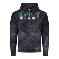 Cloud Black cute plant Vintage Hoodie - linhVisuals