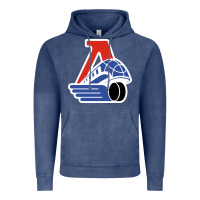 Vintage Denim lokomotiv yaroslavl Vintage Hoodie - linhVisuals