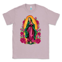 Lilac our lady of guadalupe Classic Tee - Artiststas