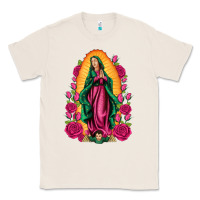 Natural our lady of guadalupe Classic Tee - Artiststas