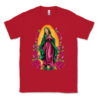 Red our lady of guadalupe Classic Tee - Artiststas