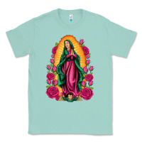 Seafoam our lady of guadalupe Classic Tee - Artiststas