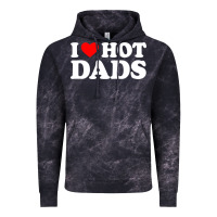 Cloud Black i love hot dads shirt i heart Vintage Hoodie - linhVisuals
