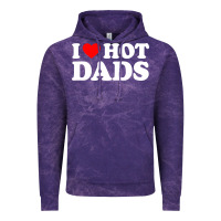 Cloud Purple i love hot dads shirt i heart Vintage Hoodie - linhVisuals