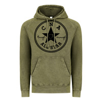 Vintage Olive all star cna Vintage Hoodie - linhVisuals