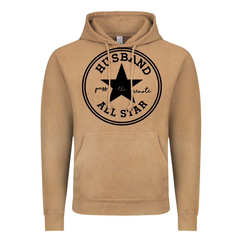 All Star Husband Vintage Hoodie by linhVisuals | Teevron