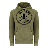 Vintage Olive all star husband Vintage Hoodie - linhVisuals