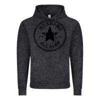 Vintage Black all star husband Vintage Hoodie - linhVisuals