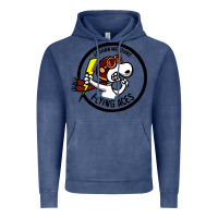 Vintage Denim flying aces Vintage Hoodie - linhVisuals