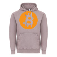 Vintage Zinc bitcoin ledger blockchain satoshi btc Vintage Hoodie - linhVisuals