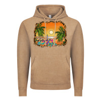 Vintage Coffee beach vibes Vintage Hoodie - CowhideDigitalArt