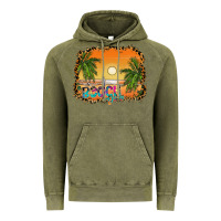 Vintage Olive beach vibes Vintage Hoodie - CowhideDigitalArt