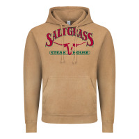 Vintage Camel saltgrass steakhouse Vintage Hoodie - linhVisuals