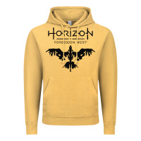 Vintage Mustard HORIZON FORBIDDEN WEST Vintage Hoodie - linhVisuals