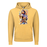 Vintage Mustard ALOY - HORIZON FORBIDDEN WEST Vintage Hoodie - linhVisuals