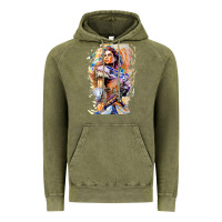 Vintage Olive ALOY - HORIZON FORBIDDEN WEST Vintage Hoodie - linhVisuals