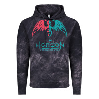 Cloud Black HORIZON FORBIDDEN WEST Vintage Hoodie - linhVisuals