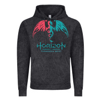 Vintage Black HORIZON FORBIDDEN WEST Vintage Hoodie - linhVisuals