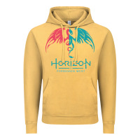 Vintage Mustard HORIZON FORBIDDEN WEST Vintage Hoodie - linhVisuals
