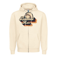 Sandshell baseball mom Zipper Hoodie - JahusDesignShop