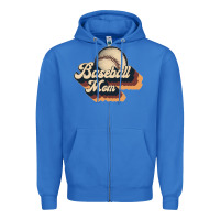 True Royal baseball mom Zipper Hoodie - JahusDesignShop