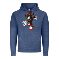 Vintage Denim Shadow The Hedgehog Vintage Hoodie - linhVisuals