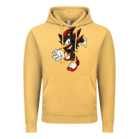 Vintage Mustard Shadow The Hedgehog Vintage Hoodie - linhVisuals