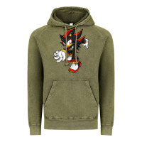 Vintage Olive Shadow The Hedgehog Vintage Hoodie - linhVisuals