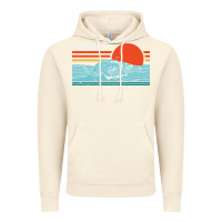 Vintage Artic vintage california wave surf retro 80s california beach surfing Vintage Hoodie - linhVisuals