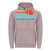Vintage Zinc vintage california wave surf retro 80s california beach surfing Vintage Hoodie - linhVisuals