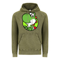 Vintage Olive Yoshi Anime Vintage Hoodie - linhVisuals