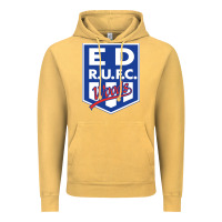 Vintage Mustard eastwood rugby Vintage Hoodie - linhVisuals