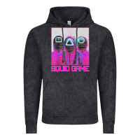 Vintage Black spoky squids games Vintage Hoodie - linhVisuals