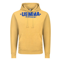 Vintage Mustard The usmma mariners Vintage Hoodie - linhVisuals