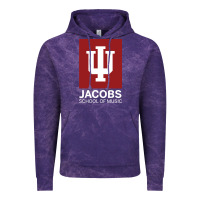 Cloud Purple jacobs, school of music Vintage Hoodie - linhVisuals