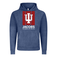 Vintage Denim jacobs, school of music Vintage Hoodie - linhVisuals