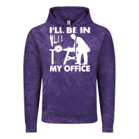 Cloud Purple i'll be in my office carpenter woodworking Vintage Hoodie - linhVisuals