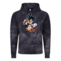 Cloud Black goku utra instinct Vintage Hoodie - linhVisuals