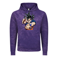 Cloud Purple goku utra instinct Vintage Hoodie - linhVisuals