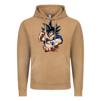 Goku Utra Instinct Vintage Hoodie | Teevron