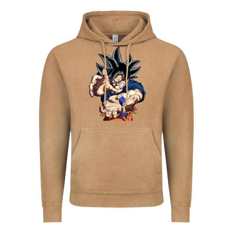 Goku Utra Instinct Vintage Hoodie by linhVisuals | Teevron