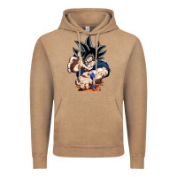 Vintage Coffee goku utra instinct Vintage Hoodie - linhVisuals