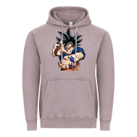 Vintage Zinc goku utra instinct Vintage Hoodie - linhVisuals