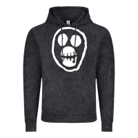 Vintage Black the mighty boosh monkey skull Vintage Hoodie - linhVisuals