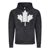 Vintage Black canada maple Vintage Hoodie - linhVisuals